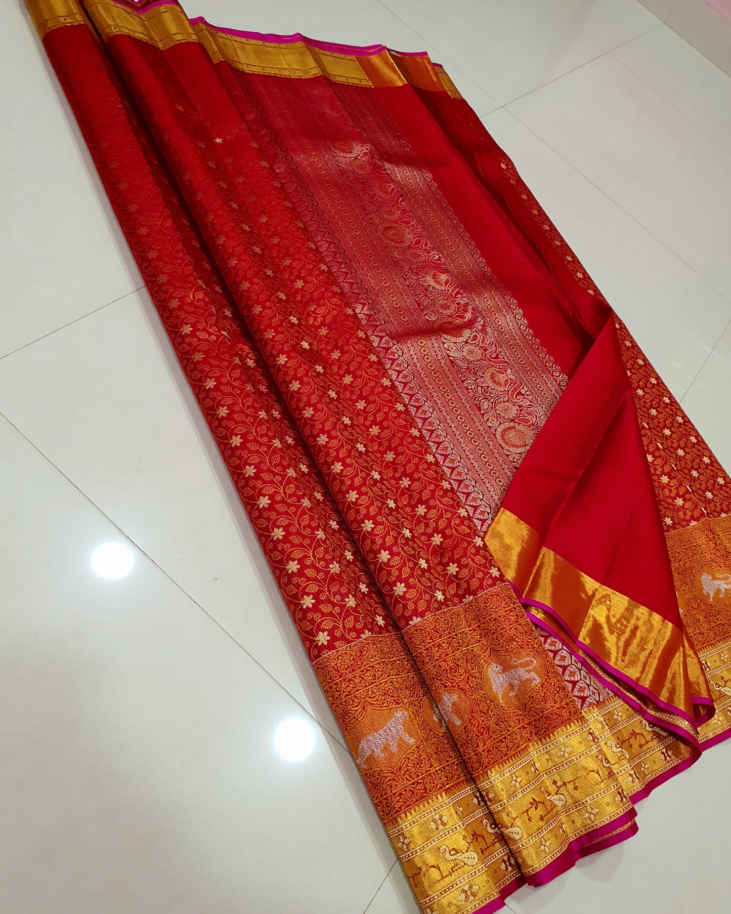 Kanchivaram paithani