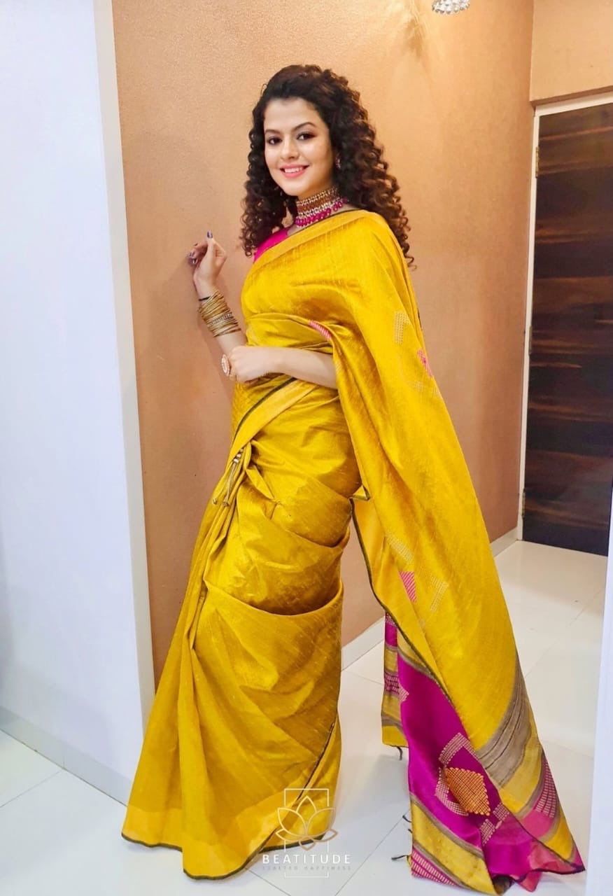 Raw silk