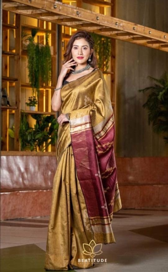 Raw silk