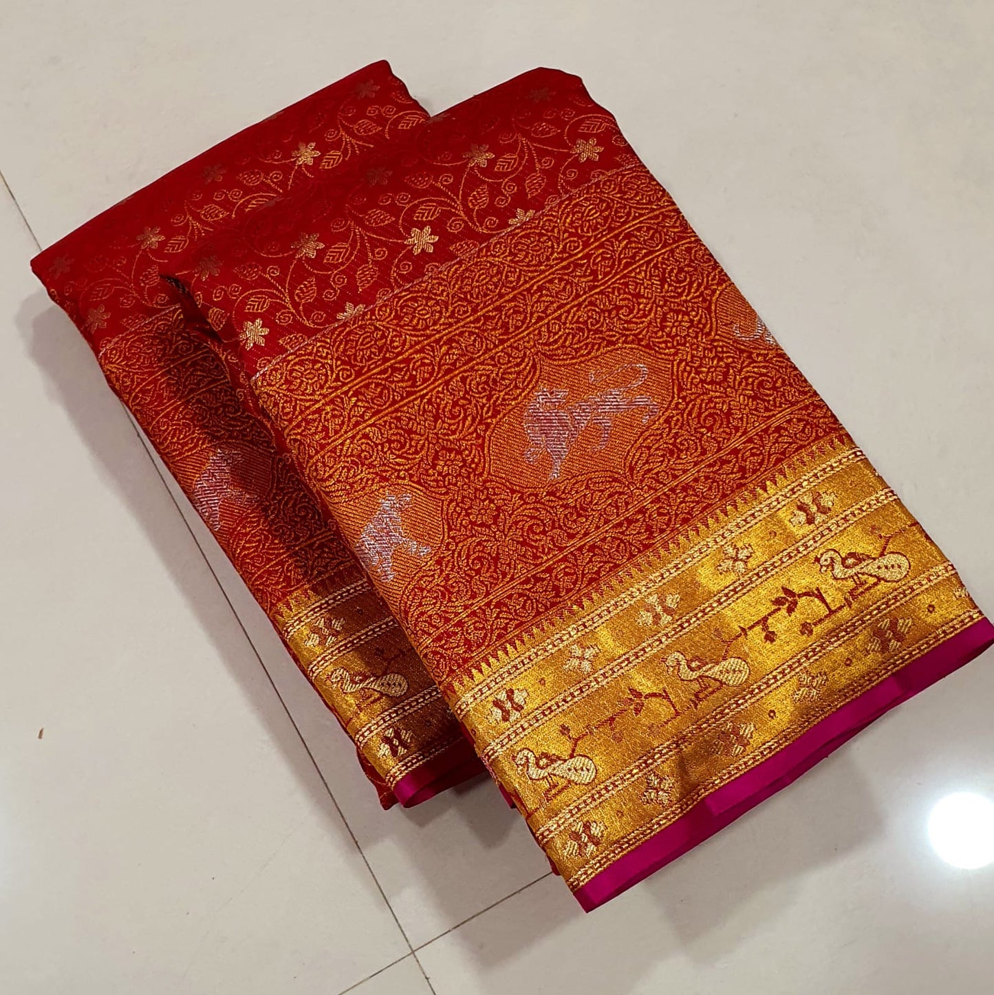 Kanchivaram paithani