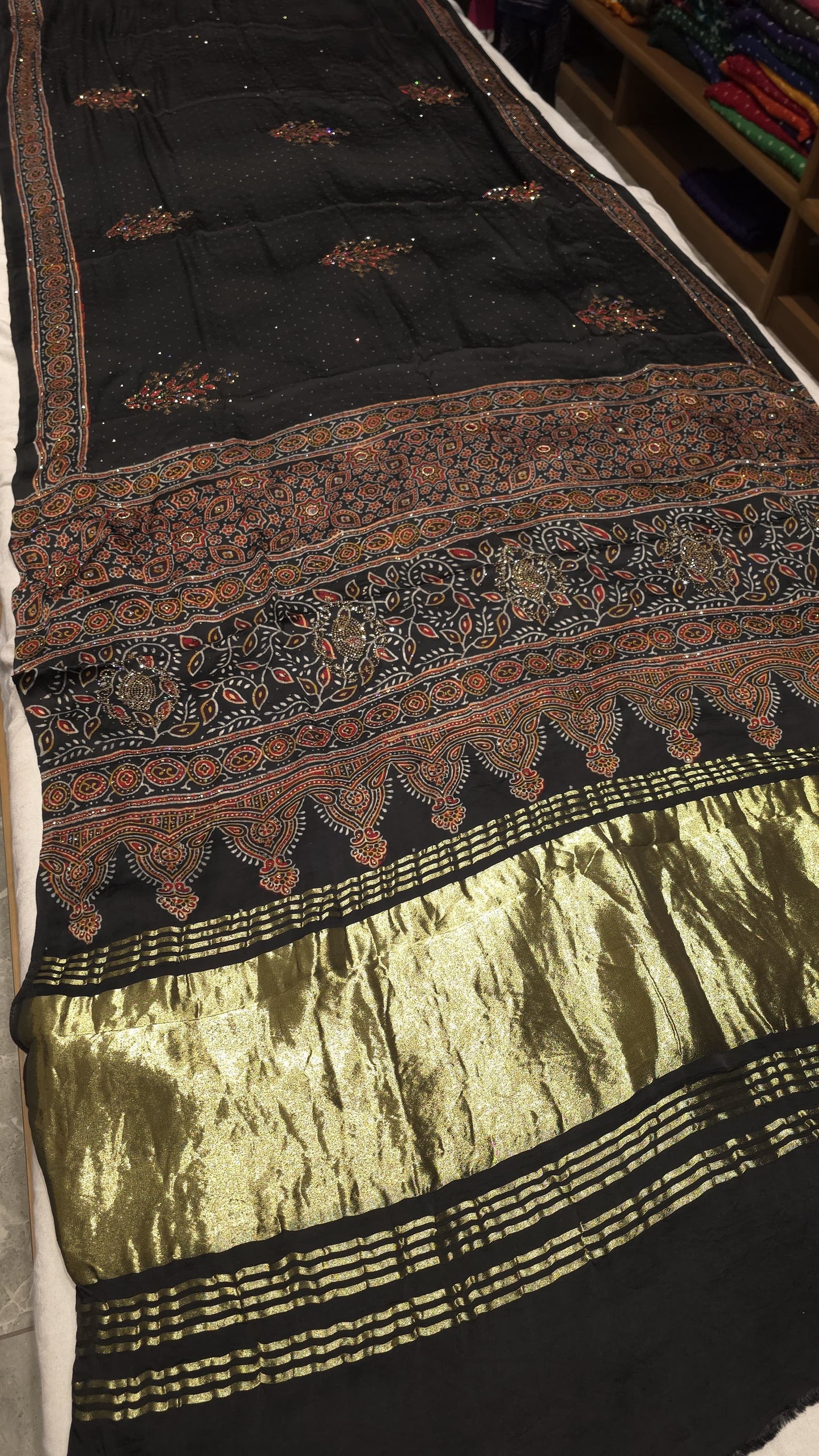 Designer Bandini Ajarakh with Crystals