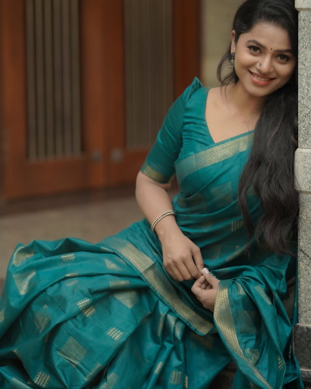 Benarasi warm silk