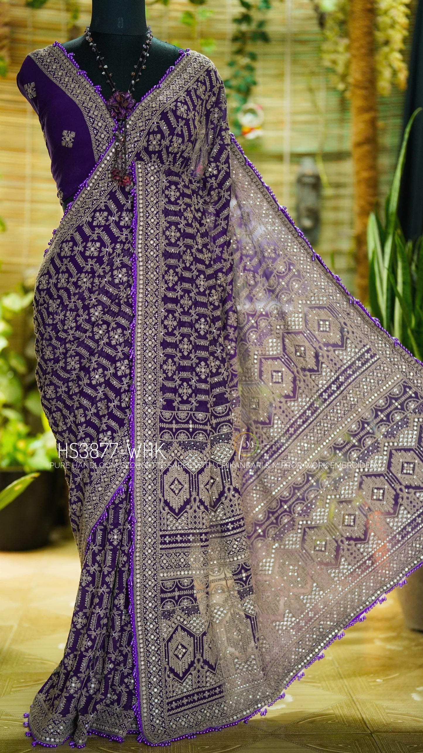 Georgette Chikankari - EX-H000