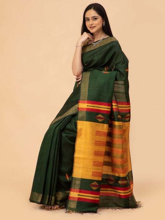 Raw silk