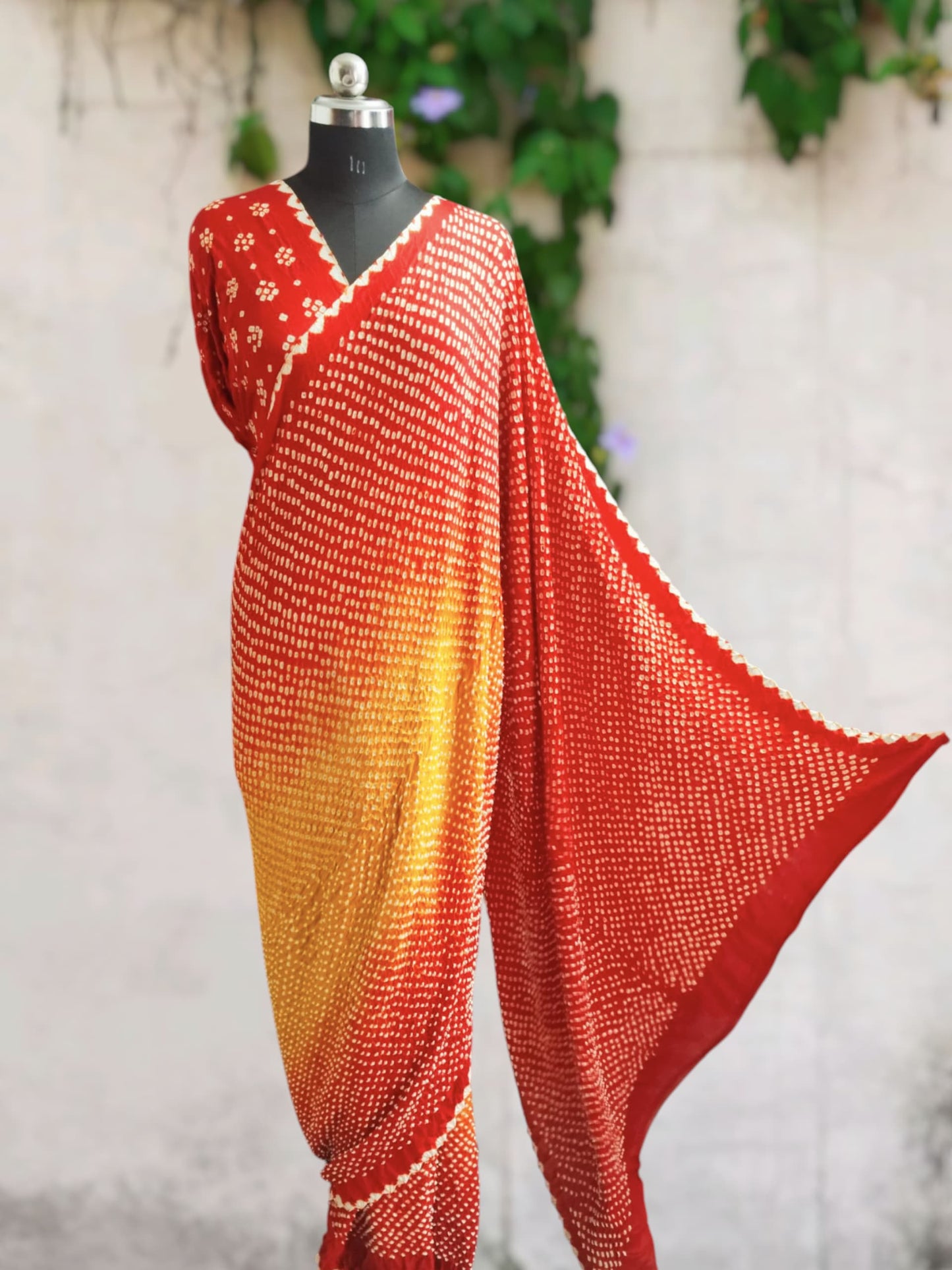 Premium Ghaji Bandini silk